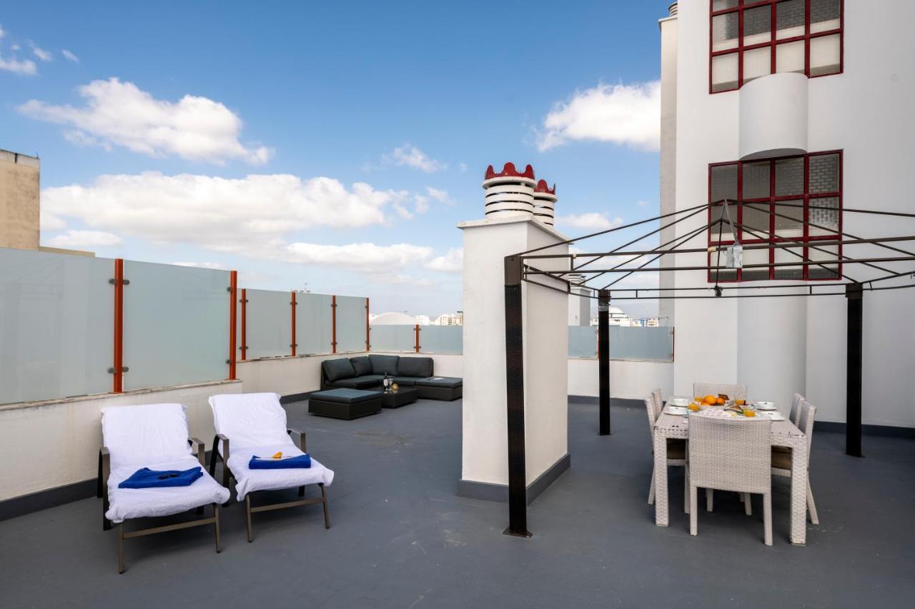 Appartement Luxueux 4 Pieces, Terrasse 120M2 Vue Mer Praia Da Rocha Portimão Zewnętrze zdjęcie